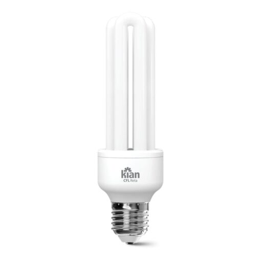 LAMPADA FLUORESCENTE COMPACTA BRANCA 15W 220V - KIAN