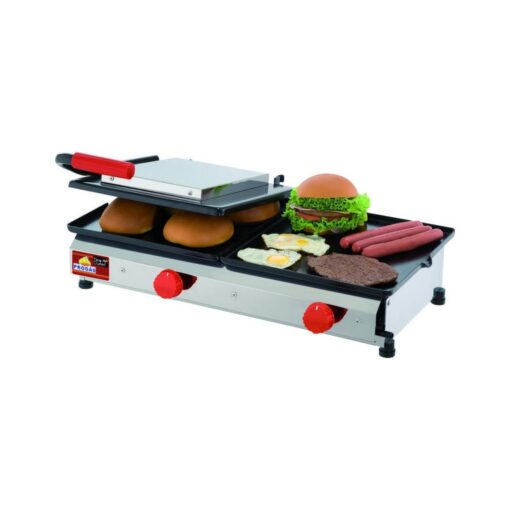 CHAPA BIFETEIRA GAS 70CM PRENSA DUPLA PR700GN - PROGAS
