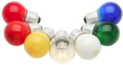 LAMPADA BOLINHA CLARA 15W 127V E27 - BRASFORT