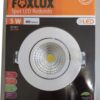 SPOT LED BRANCO REDONDO EMBUTIR 5W 6500K BIVOLT FOXLUX