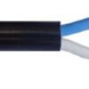 CABO PP 2X1,50MM 500V PRETO SIL RL