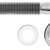 TUBO EXTENSIVEL ABS METALIZADO COM CANOPLA BLUKIT