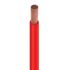 CABO FLEXIVEL 6MM 450V/750V VERMELHO LUMA MT
