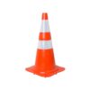 CONE LARANJA/BRANCO 75CM REFLETIVO
