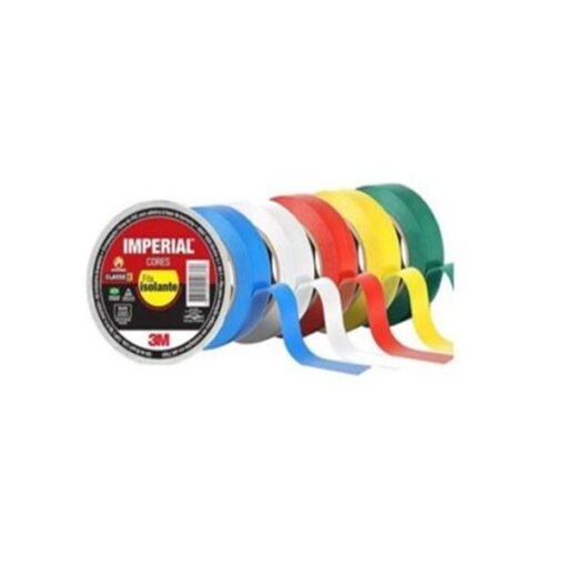 FITA ISOLANTE 10M BRANCA - 3M