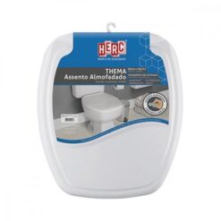 ASSENTO SANITARIO ALMOFADADO CZ CLARO RETANGULAR THEMA - HERC