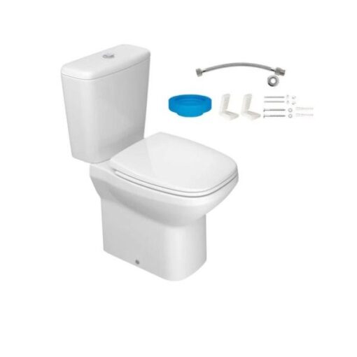 KIT COMPLETO BACIA ACOPLADA ASPEN DECA BRANCO