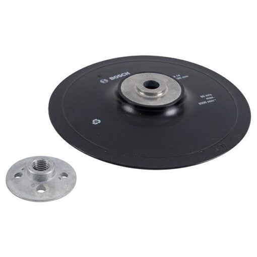DISCO SUPORTE LIXA 7" C/ PORCA - BOSCH