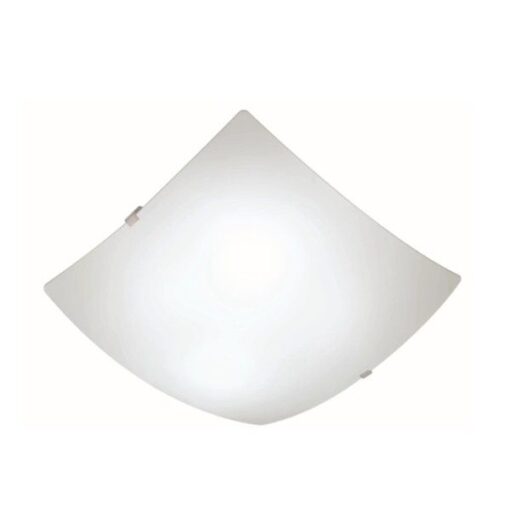PLAFON QUADRADO 1 LAMP BRANCO PQ CL925PBN LLUM