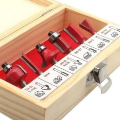 JOGO DE FRESA MADEIRA 6 PCS - WORKER