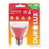 LAMPADA PAR 20 LED 6W VERMELHO OUROLUX