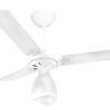 VENTILADOR TETO NEW DELTA LIGHT 3116 BRANCO GLOBO ABERTO 127V VENTIDELTA