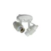 SPOT MOVEL 2 LAMPADAS BRANCO/CROMADO E27 - MS