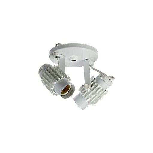 SPOT MOVEL 2 LAMPADAS BRANCO/CROMADO E27 - MS