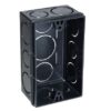 CAIXA DE LUZ 4X2 PRETA - PLASBOHN
