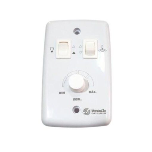 CHAVE VENTILADOR TETO CV ROTATIVO REV 1 LAMPADA BRANCA