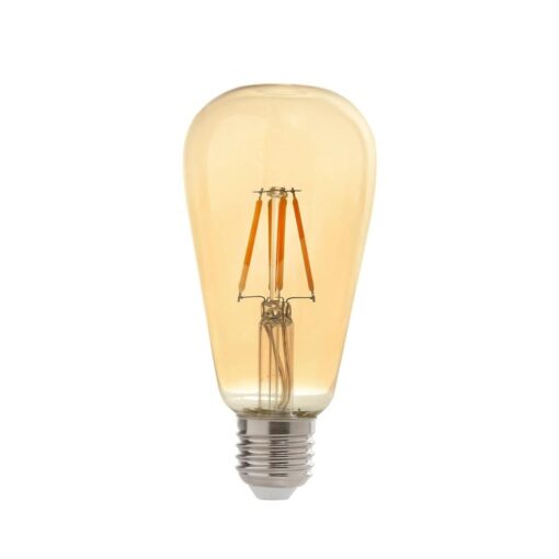 LAMPADA LED FILAMENTO AMBAR 4W 2200K BIVOLT - KIAN