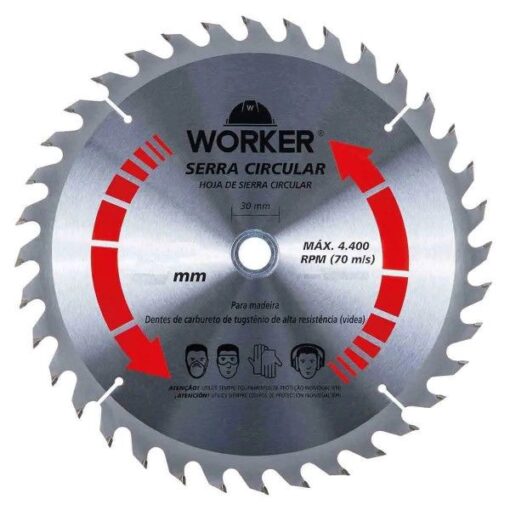 DISCO SERRA CIRCULAR VIDEA 356MM 60D - WORKER