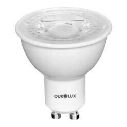 LAMPADA DICROICA LED BIPINO BRANCA 4W BIVOLT GU10 6500K OUROLUX