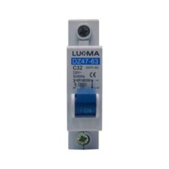 DISJUNTOR DIN CURVA C 1X32A - LUKMA