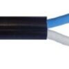 CABO PP 4X4MM 750V PRETO SIL MT