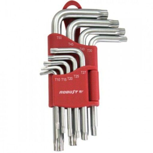JOGO CHAVE TORK 9 PCS PEQUENA - ROBUST