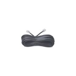 CABO TELEFONICO LISO PRETO 1,75MTS - FC