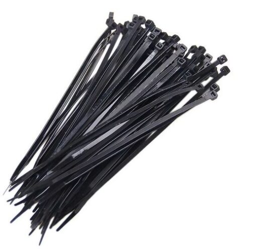 ABRACADEIRA LACRE 3,6X200 PRETA C/100 - BESTFER