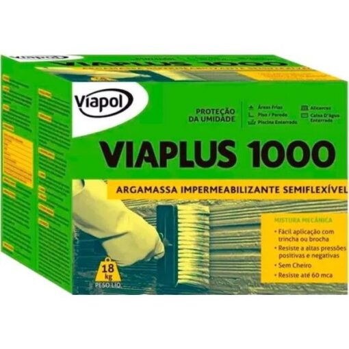 REVESTIMENTO IMPERMEABILIZANTE 18KG VIAPLUS 1000
