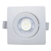 SPOT LED QUADRADO BRANCO EMBUTIR 7W BIVOLT MB4946