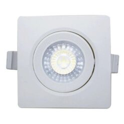 SPOT LED QUADRADO BRANCO EMBUTIR 7W BIVOLT MB4946