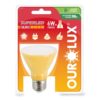 LAMPADA PAR 20 LED 6W AMARELO OUROLUX