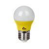 LAMPADA LED BOLINHA AMARELA 3W BIVOLT - KIAN