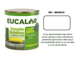 TINTA ESMALTE SINTETICO BRANCO 900ML EUCALAR