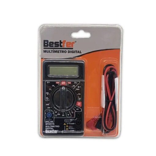 MULTIMETRO DIGITAL BFH0176 - BESTFER