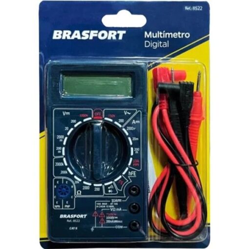 MULTIMETRO DIGITAL - HF/BRASFORT