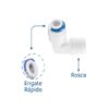 CONEXÃO L BSPT 1/4X1/4 CN015 - PLANETA AGUA