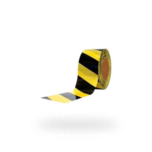 FITA ZEBRADA PT/AM 70MMX200M - PLASTCOR