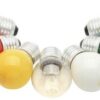 LAMPADA BOLINHA LEITOSA 15W 127V E27 - BRASFORT