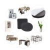 FELTRO ADESIVO MOVEIS 30MM 18 PCS EVA BFH1332 - BESTFER
