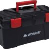CAIXA FERRAMENTA PLASTICA 12" PRETA - WORKER