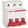 DISJUNTOR DIN CURVA C 3X125A - OUROLUX