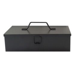 CAIXA FERRAMENTA METAL 30CM PRETA - PRESTO