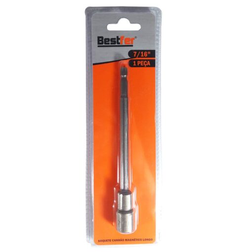 SOQUETE CANHAO MAGNETICO LONGO 7/16 BFH2323 - BESTFER