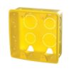 CAIXA DE LUZ 4X4 AMARELA - KRONA
