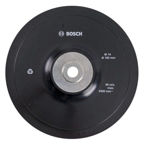 DISCO SUPORTE LIXA 7" C/ PORCA - BOSCH