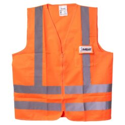 COLETE REFLETIVO LARANJA 1 BOLSO TAM XG - IMBAT