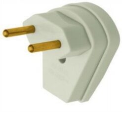 PLUG MACHO SOBREPOR 2P 10A 1453 - FAME