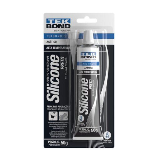 SILICONE ALTA TEMPERATURA 50GR - TEKBOND