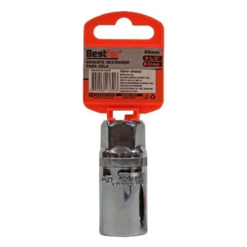 SOQUETE CHAVE CATRACA VELA 21MM 45323 BFH2006 - BESTFER